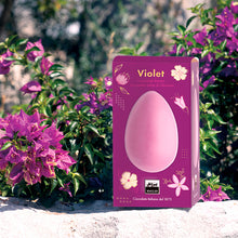 Carica l'immagine nel visualizzatore di Gallery, Uovo Violet al cioccolato bianco con patata dolce di Okinawa 200g - Maglio